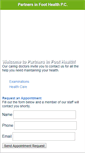 Mobile Screenshot of partnersinfoothealth.com
